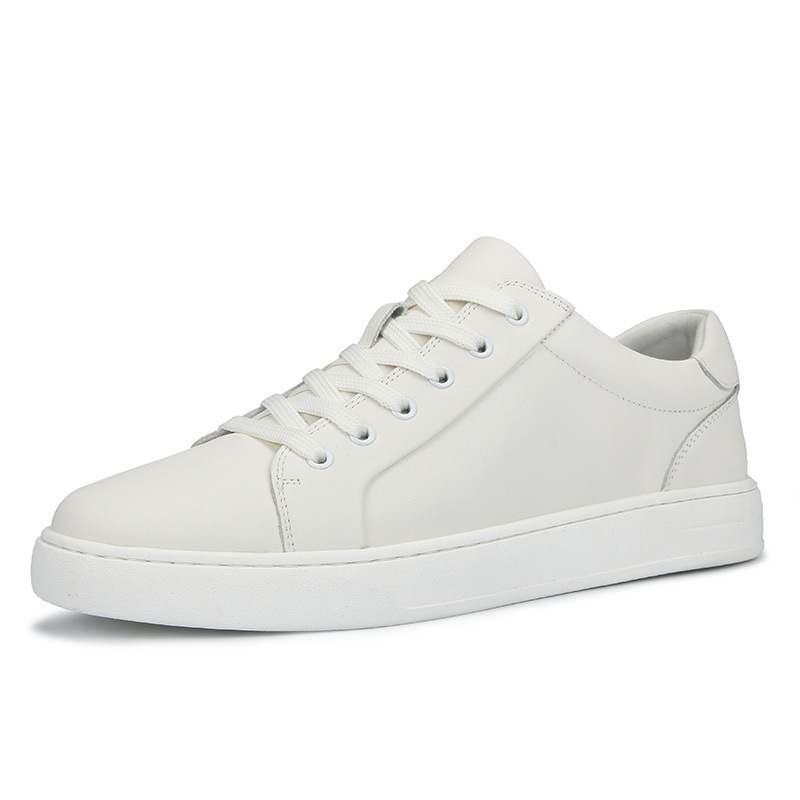 Men's Stylish Soft-Soled Low-Top Leather Sneakers